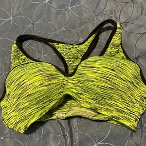 Pink Sports Bra Size Large